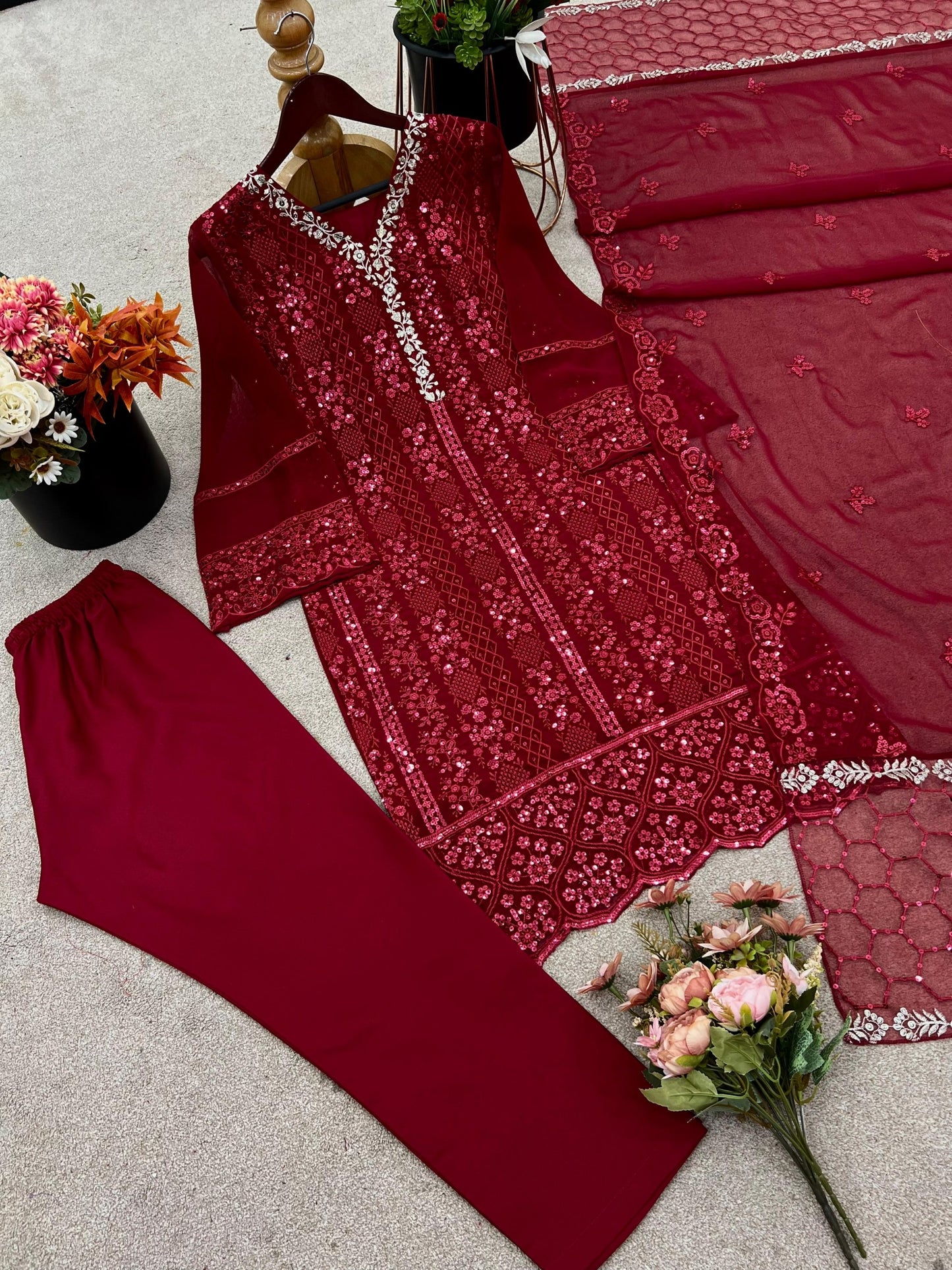 Pakistani georgette salwar suits